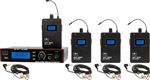 Galaxy Audio AS-1406-4 Wireless IEM Band Pack With EB6 Earbuds Front View